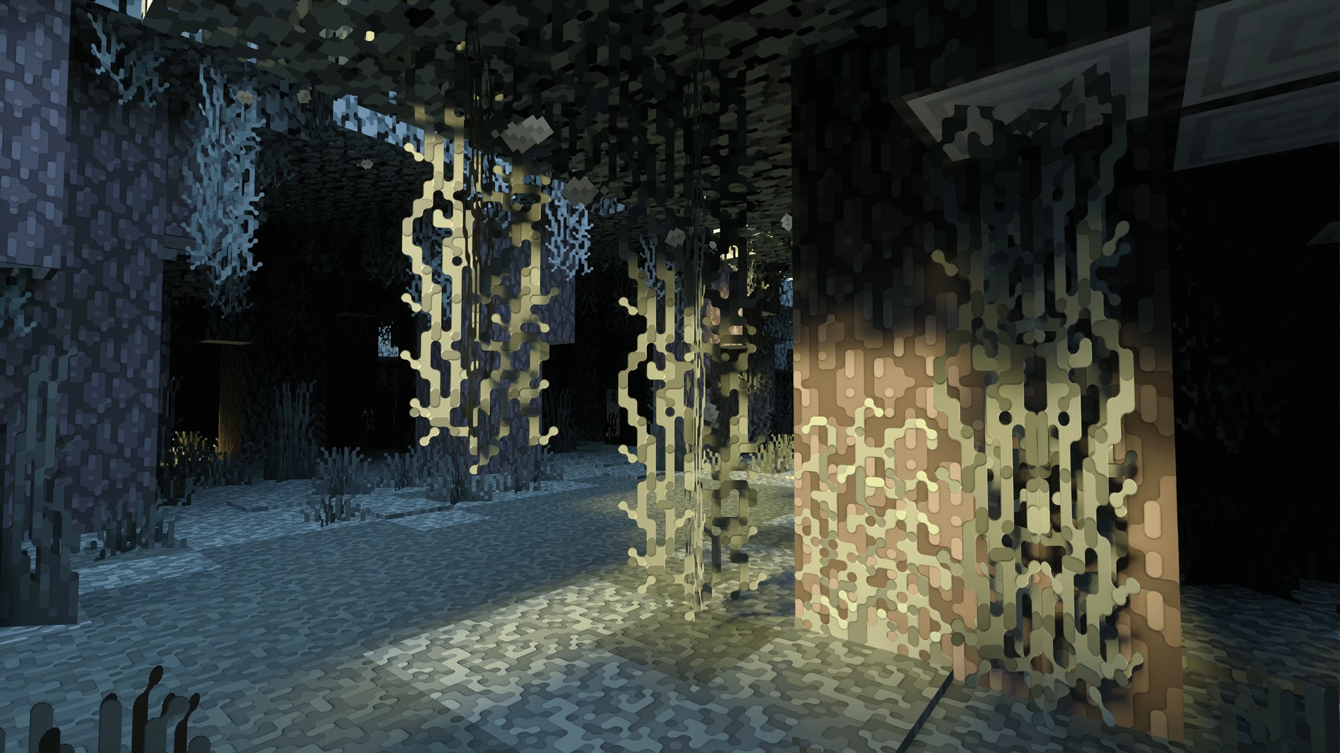 showcase of the pale garden biome using roundista