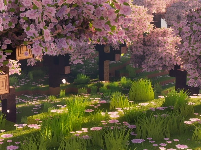Cherry biome screenshot with Stylista