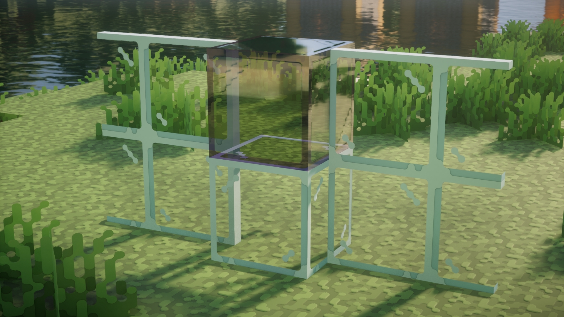Showcase of glass and tinted glass textures of latest update