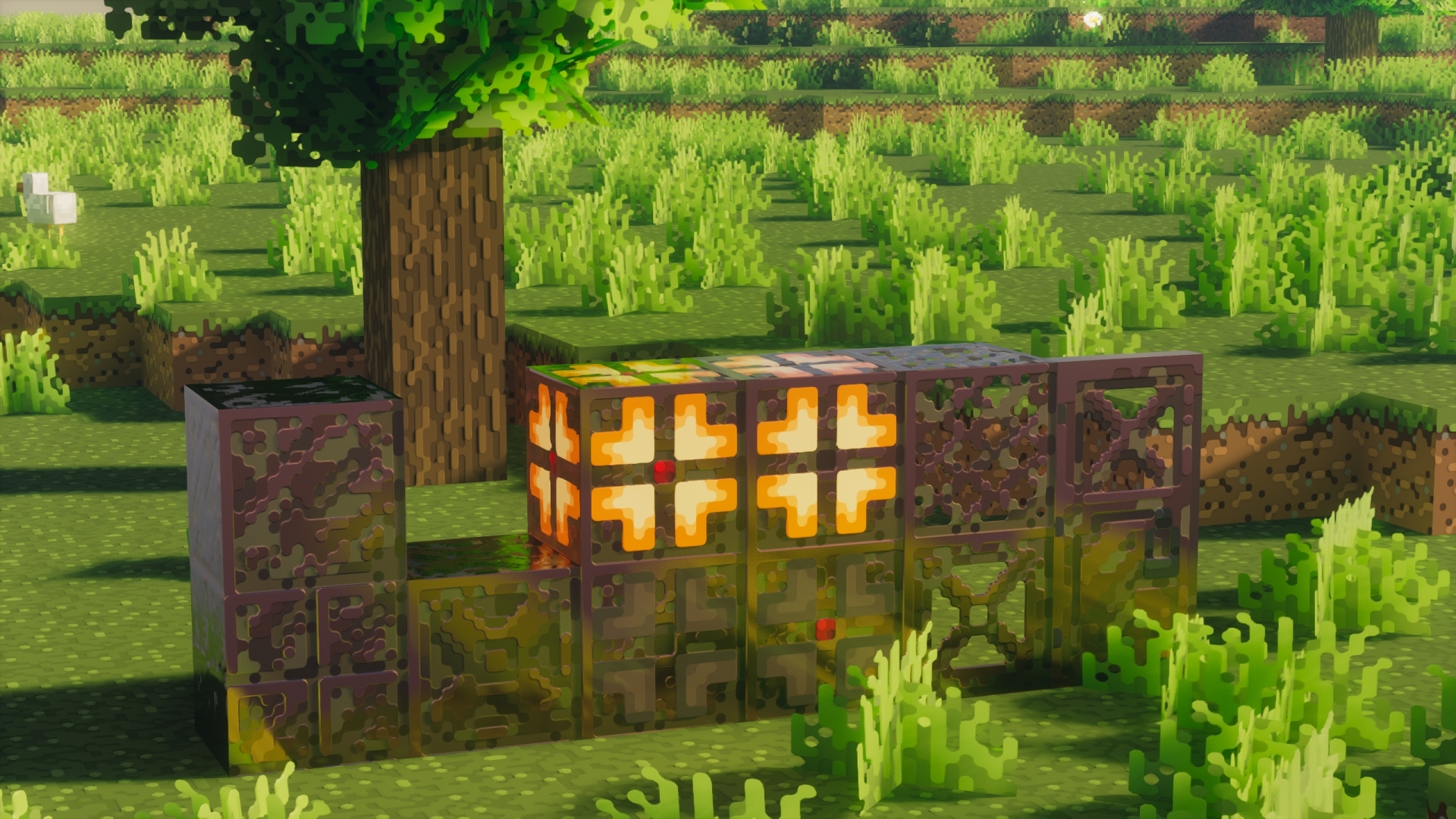 Exposed copper stuff