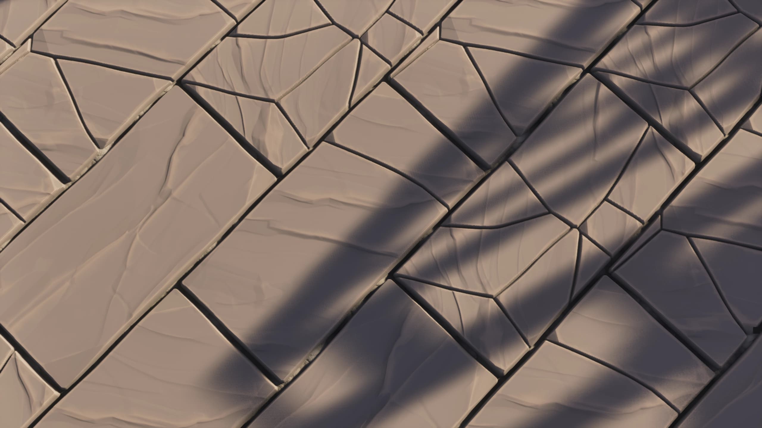 Stylista screenshot showcasing stone bricks and cracked stone bricks