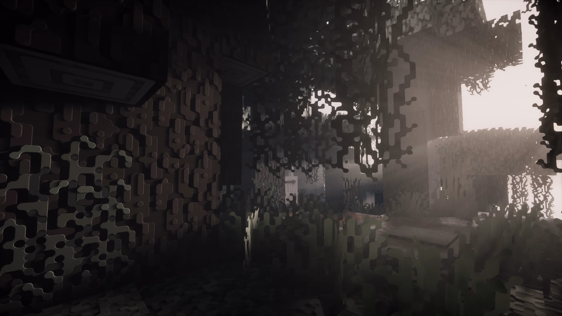 screenshot in pale oak biome using roundista