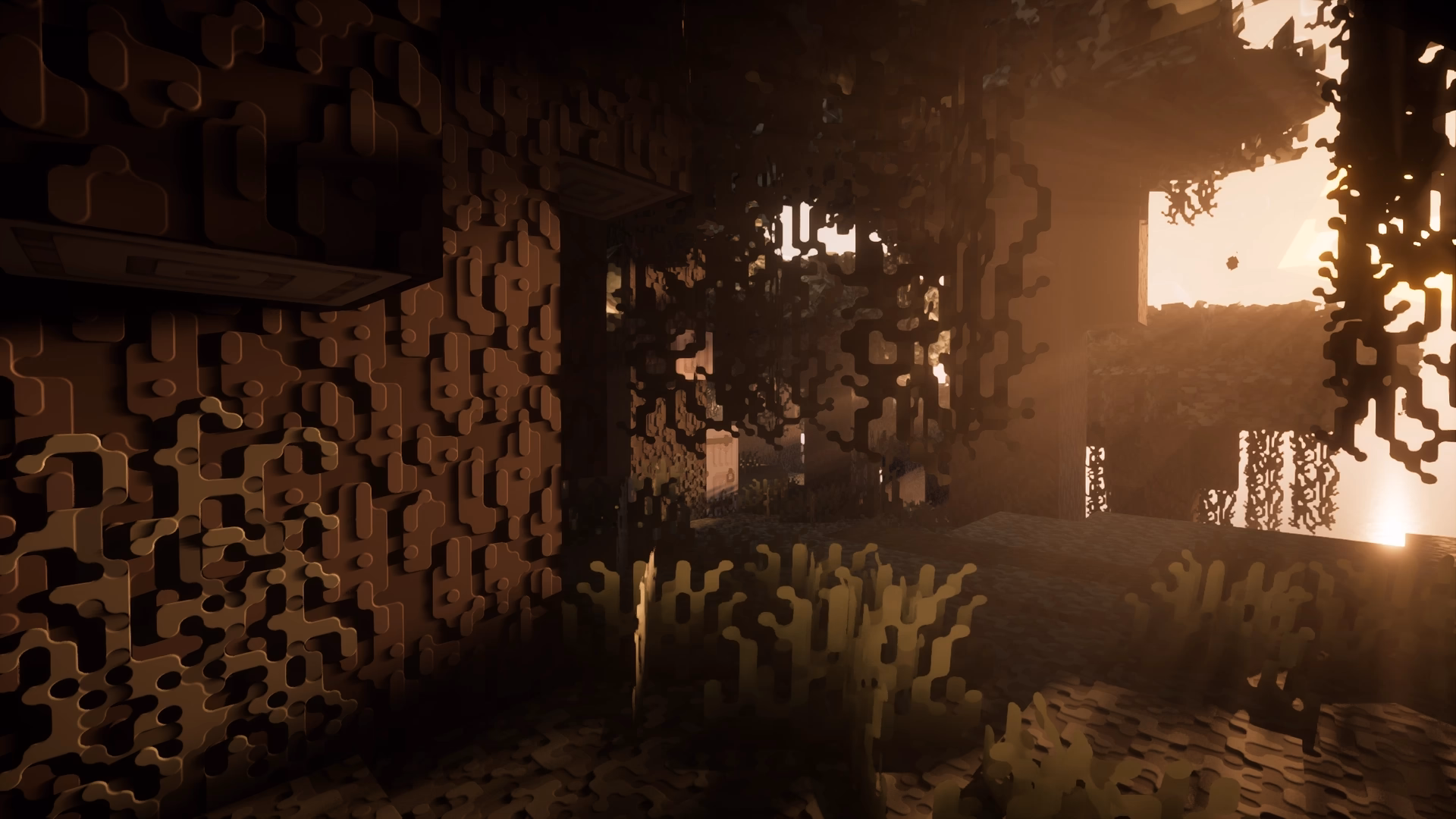 screenshot in pale oak biome using roundista