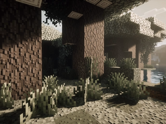pale oak biome with simplista release 36