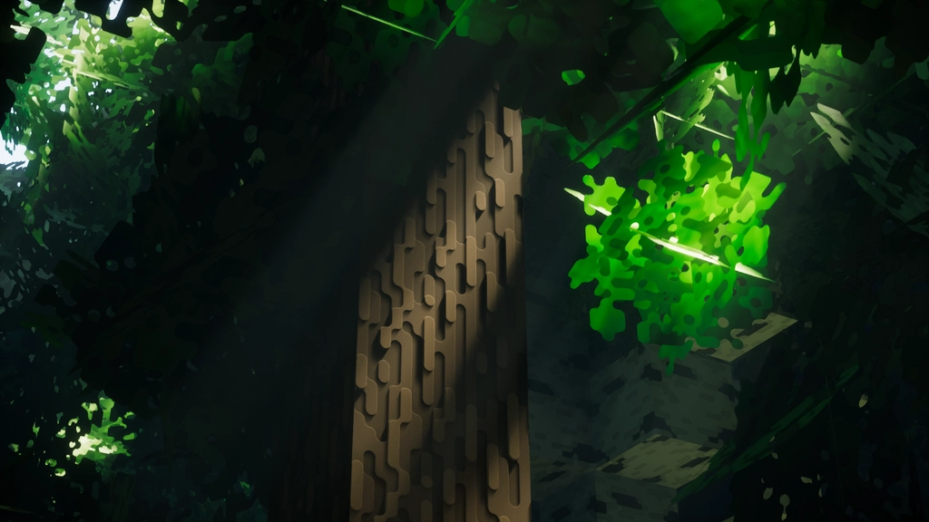 Screenshot with roundista showcase of a tree