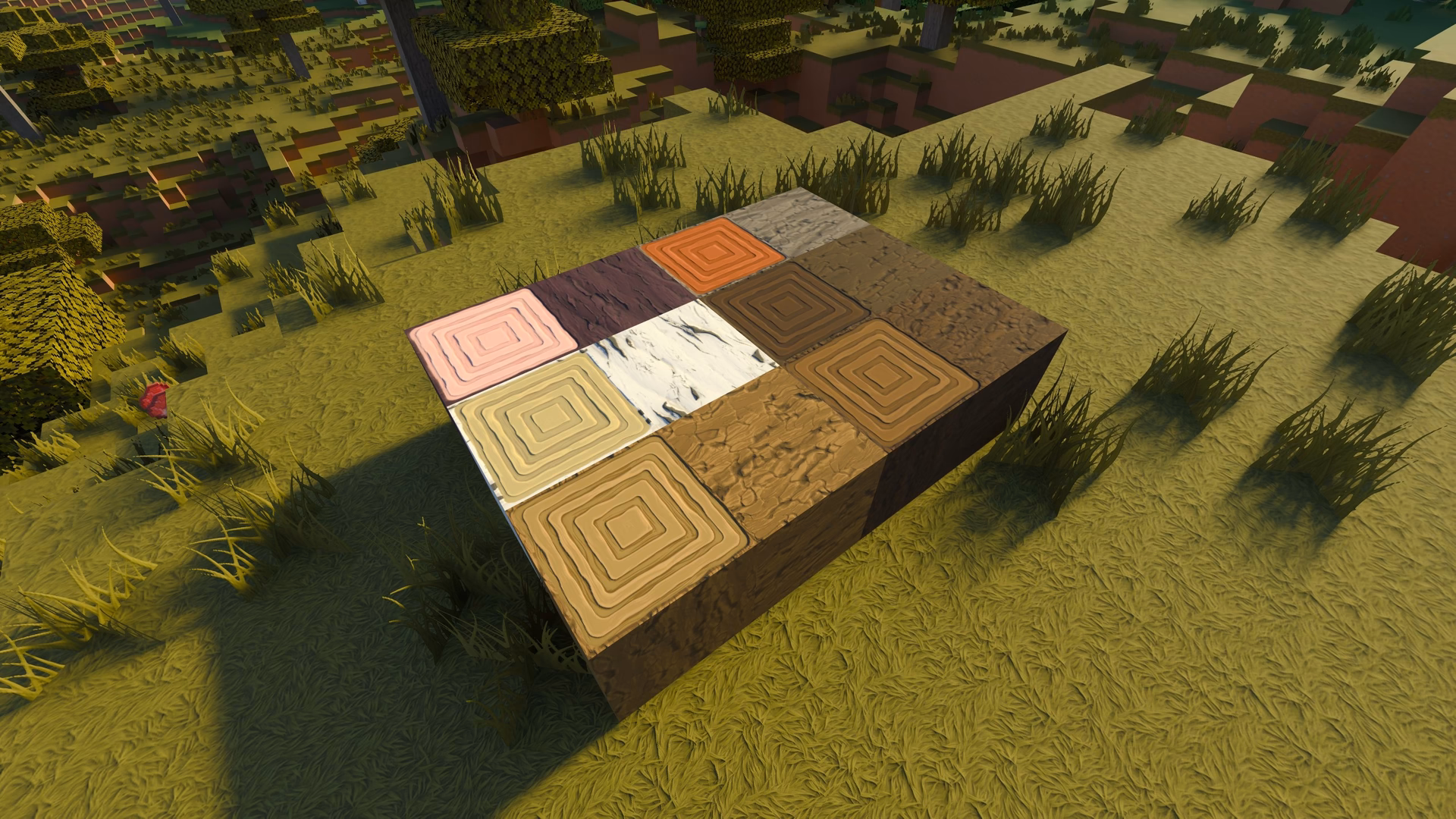 screenshot of new logs and logs_top textures in stylista release 2
